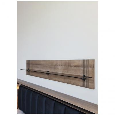 Полиця навісна Геометрія Письмові столи із дерева Одеса, дерев'яні письмові столи під замовлення