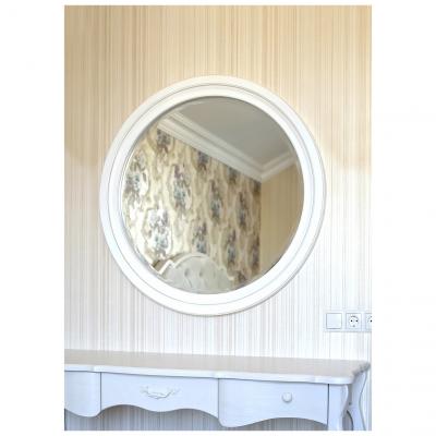 Рама с зеркалом Корсика круглая Будуарные столы из дерева Одесса, туалетные столики