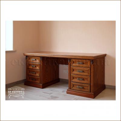 Стол письменный Тоскана Письменные столы из дерева Одесса, деревянные письменные столы под заказ